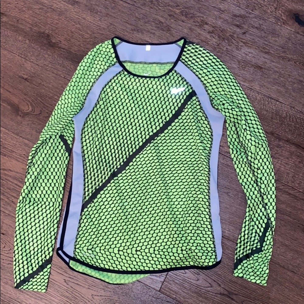 Green Nike Running Top!
